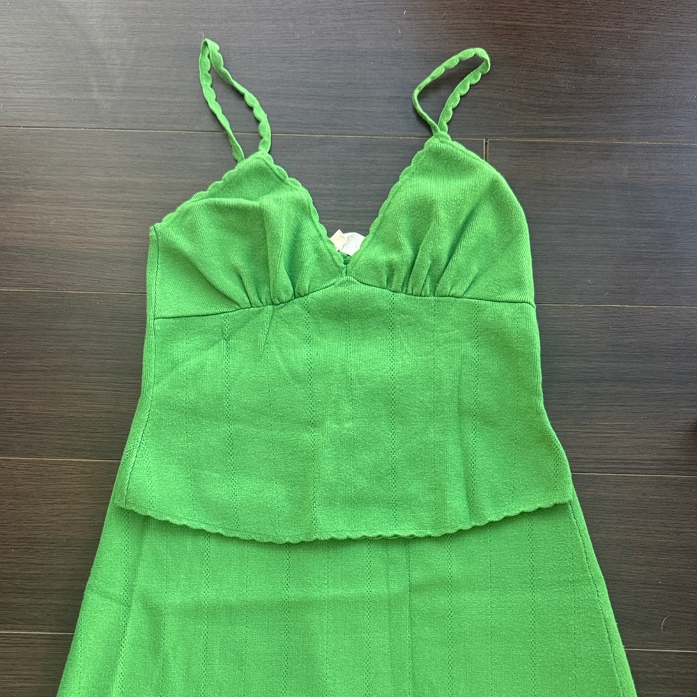 Sezane Suzie Top and Jupe Francine Skirt Set